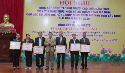 Hội NCT tỉnh Bắc Ninh: Sơ kết 3 năm thực hiện đề án nhân rộng mô hình CLB LTHTGN và tổng kết công tác năm 2020
