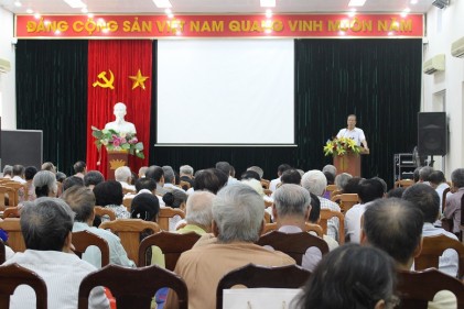 Hội NCT quận Cầu Giấy, TP Hà Nội: Phổ biến, quán triệt Nghị quyết Đại hội V Hội NCT Việt Nam