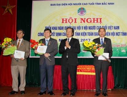 Tỉnh Bắc Ninh: Triển khai Nghị quyết Đại hội V Hội NCT Việt Nam 