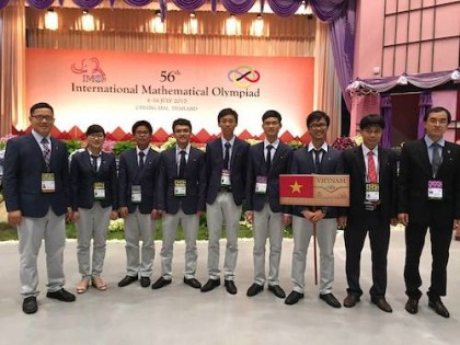 Việt Nam giành 6 Huy chương Olympic Toán học quốc tế 