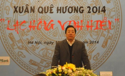 Chương trình “Xuân Quê hương 2014” với chủ đề “Lạc Hồng vinh hiển” 