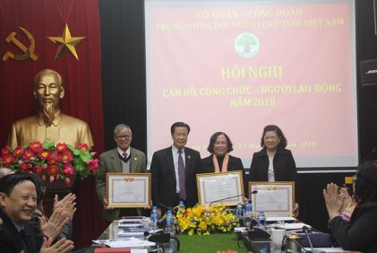Cơ quan Trung ương Hội NCT Việt Nam: Tổ chức Hội nghị cán bộ, công chức, người lao động năm 2018