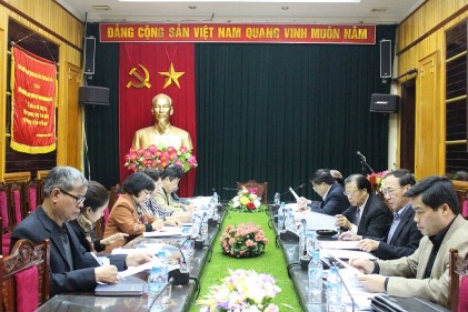 Thường trực Trung ương Hội NCT Việt Nam duyệt kế hoạch Đại hội Hội NCT tỉnh Hòa Bình nhiệm kỳ 2016 – 2021