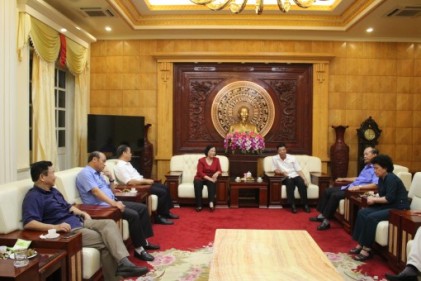 Thường trực Trung ương Hội Người cao tuổi Việt Nam thăm và làm việc với tỉnh Bắc Giang