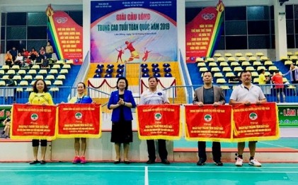 Giải Cầu lông trung cao tuổi toàn quốc năm 2019 tại Lâm Đồng