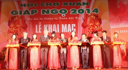 Khai mạc Hội chợ Xuân Giáp Ngọ 2014 