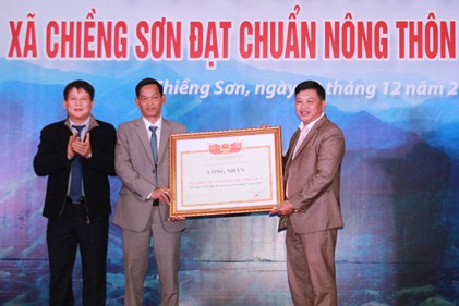 Người cao tuổi xã Chiềng Sơn, huyện Mộc Châu, tỉnh Sơn La với chương trình xây dựng nông thôn mới 