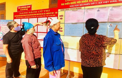 Xã Việt Dân, thị xã Đông Triều, tỉnh Quảng Ninh: Vai trò của người cao tuổi trong ngày hội bầu cử