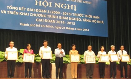 TP. Hồ Chí Minh: Nỗ lực giảm nghèo hiệu quả 