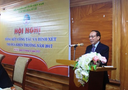 Cụm Thi đua số III Hội NCT Việt Nam: Tổ chức hội nghị tổng kết công tác Hội và bình xét thi đua năm 2017