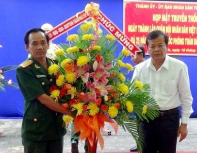 Sôi nổi các hoạt động kỷ niệm ngày thành lập Quân đội nhân dân Việt Nam 