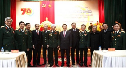 Bộ Tư lệnh Thủ đô Hà Nội gặp mặt tướng lĩnh, sỹ quan quân đội đã nghỉ hưu 
