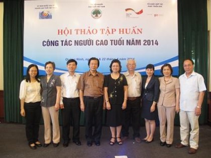 Tập huấn bồi dưỡng công tác người cao tuổi các tỉnh phía Bắc năm 2014