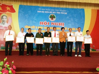 Hội NCT tỉnh Yên Bái: Tổng kết 5 năm thực hiện Nghị quyết Đại hội IV Hội NCT Việt Nam nhiệm kỳ 2011-2016