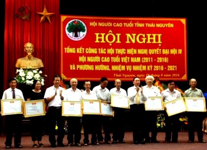 Hội NCT tỉnh Thái Nguyên: Tổng kết 5 năm công tác hội