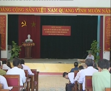 Hội Người Cao Tuổi huyện Mộc Châu Sơ kết công tác hội 6 tháng đầu năm 2014