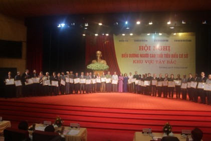Hội nghị biểu dương người cao tuổi tiêu biểu cơ sở khu vực Tây Bắc