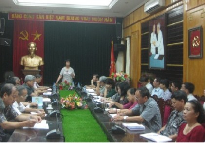 Cơ quan Trung ương Hội NCT Việt Nam nghe thông báo kết quả kỳ họp thứ 7, Quốc hội khoá XIII.