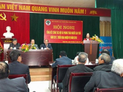 Hội NCT tỉnh Thanh Hóa: Tổng kết công tác Hội và phong trào NCT năm 2017
