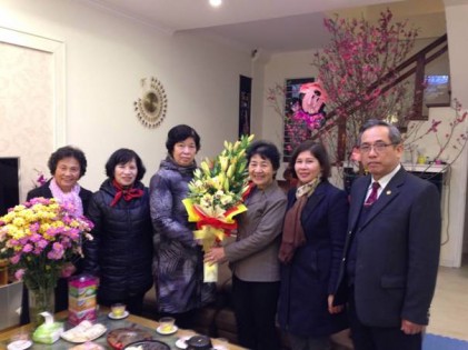 Lãnh đạo Trung ương Hội NCT Việt Nam chúc mừng ngày Thầy thuốc Việt Nam 27-2 