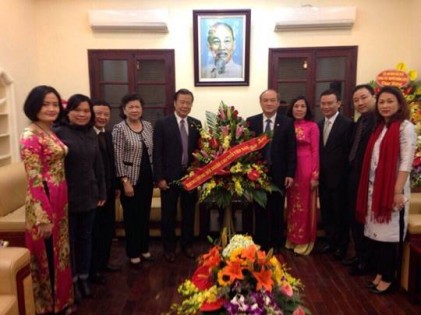 Lãnh đạo Trung ương Hội Người cao tuổi Việt Nam thăm và chúc mừng Tổng cục Thể dục Thể thao, Bộ Văn hóa Thể thao và Du lịch nhân Ngày truyền thống Ngành Thể dục Thể thao