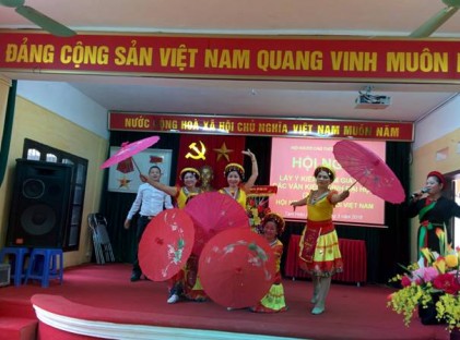 Hội nghị đại biểu Hội NCT xã Tam Hiệp, huyện Thanh Trì, TP. Hà Nội tham gia đóng góp ý kiến vào các văn kiện trình Đại hội V Hội NCT Việt Nam nhiệm kỳ 2016 - 2021