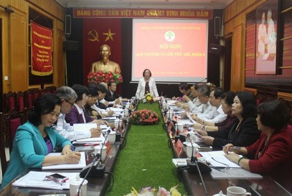  Hội nghị Ban Thường vụ Trung ương Hội NCT Việt Nam lần thứ sáu, khóa V