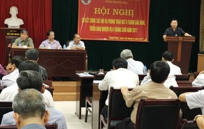 Hội NCT tỉnh Thanh Hóa: Tổ chức Hội nghị sơ kết công tác 6 tháng đầu năm, phương hướng nhiệm vụ công tác 6 tháng cuối năm 2017