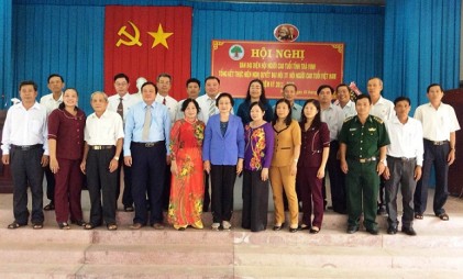 Hội NCT tỉnh Trà Vinh: Đạt nhiều kết quả tích cực trên các mặt công tác