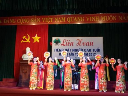 Huyện Tân Yên, tỉnh Bắc Giang: Liên hoan tiếng hát NCT năm 2017