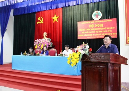 Ban Đại diện Hội NCT huyện Đan Phượng, TP Hà Nội: Tổ chức Hội nghị tổng kết 5 năm thực hiện Nghị quyết Đại hội IV Hội NCT Việt Nam