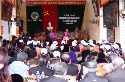 Chuyến thăm mô hình CLB LTHTGN và tham dự toạ đàm tại tỉnh Thanh Hoá của lãnh đạo Hội NCT các tỉnh