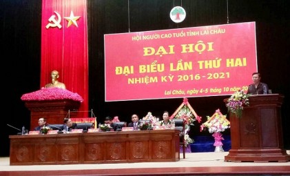 Đại hội đại biểu lần thứ II Hội NCT tỉnh Lai Châu nhiệm kỳ 2016–2021