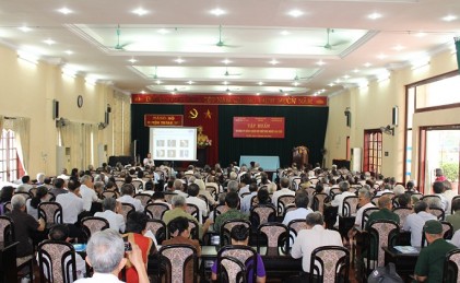 Trung ương Hội NCT Việt Nam: Tổ chức Hội nghị tập huấn tư vấn hướng dẫn chăm sóc mắt cho NCT huyện Thanh Trì, TP Hà Nội