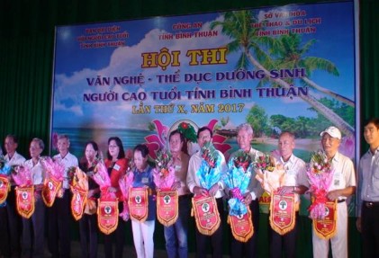 Tỉnh Bình Thuận: Tổ chức Hội thi Văn nghệ - Thể dục dưỡng sinh NCT lần thứ 10 năm 2017