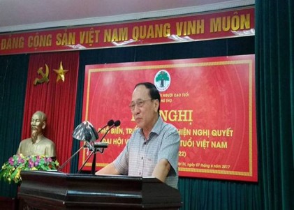 Hội NCT tỉnh Phú Thọ tổ chức Hội nghị phổ biến, triển khai Nghị quyết Đại hội V Hội NCT Việt Nam