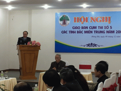 Cụm thi đua số V Hội NCT Việt Nam: Tổ chức Hội nghị giao ban công tác Hội năm 2016