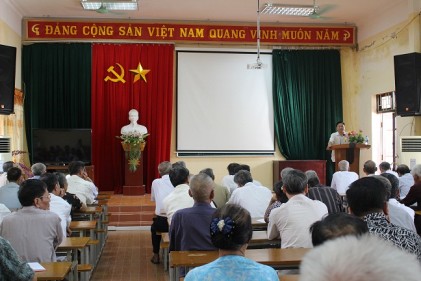 Hội NCT huyện Hoài Đức, TP Hà Nội: Tập huấn nghiệp vụ công tác Hội NCT ở cơ sở năm 2016
