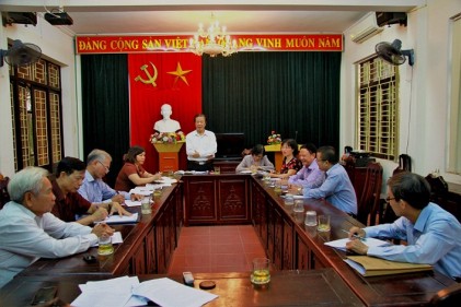 Đoàn kiểm tra, giám sát Trung ương Hội NCT Việt Nam làm việc tại tỉnh Ninh Bình