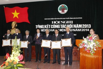 Hội NCT tỉnh Hải Dương tổng kết công tác Hội năm 2013         