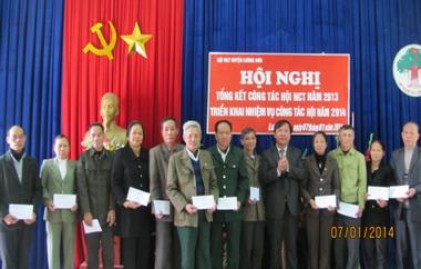 Hội NCT huyện Lương Sơn, Tổng kết công tác Hội năm 2013 và ký kết giao ước thi đua năm 2014