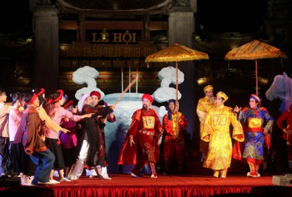 Lễ hội đền Trần Thái Bình được công nhận là Di sản văn hóa phi vật thể Quốc gia 