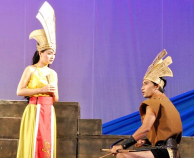 Việt Nam - Hàn Quốc biểu diễn tác phẩm múa về Mỵ Châu và nỏ thần